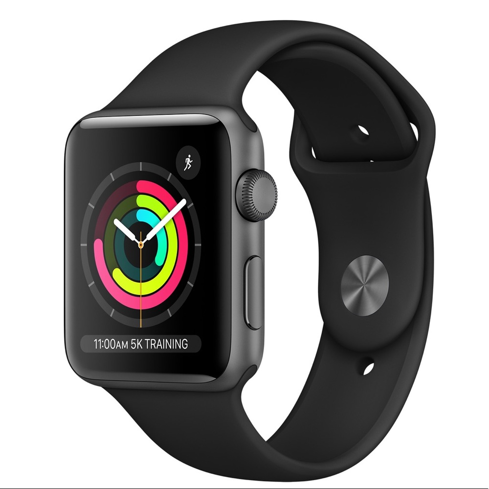 Black Apple Watch Sport Band